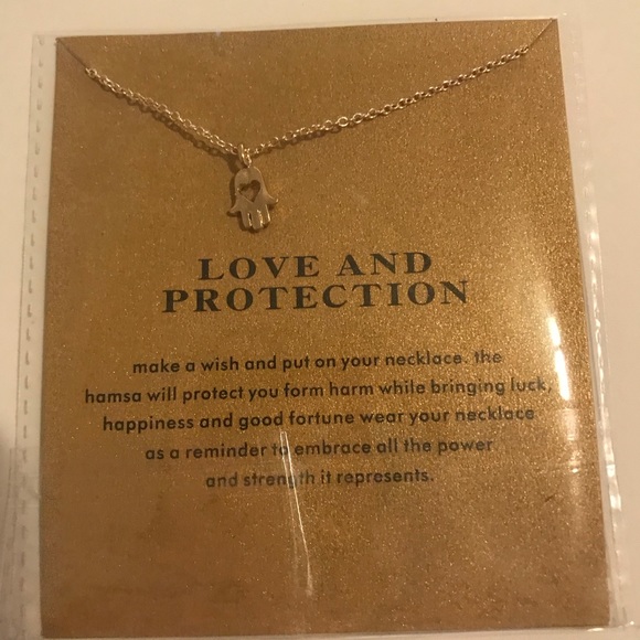 SOLD Brand New Love and Protection Pendant Necklace - Picture 4 of 7